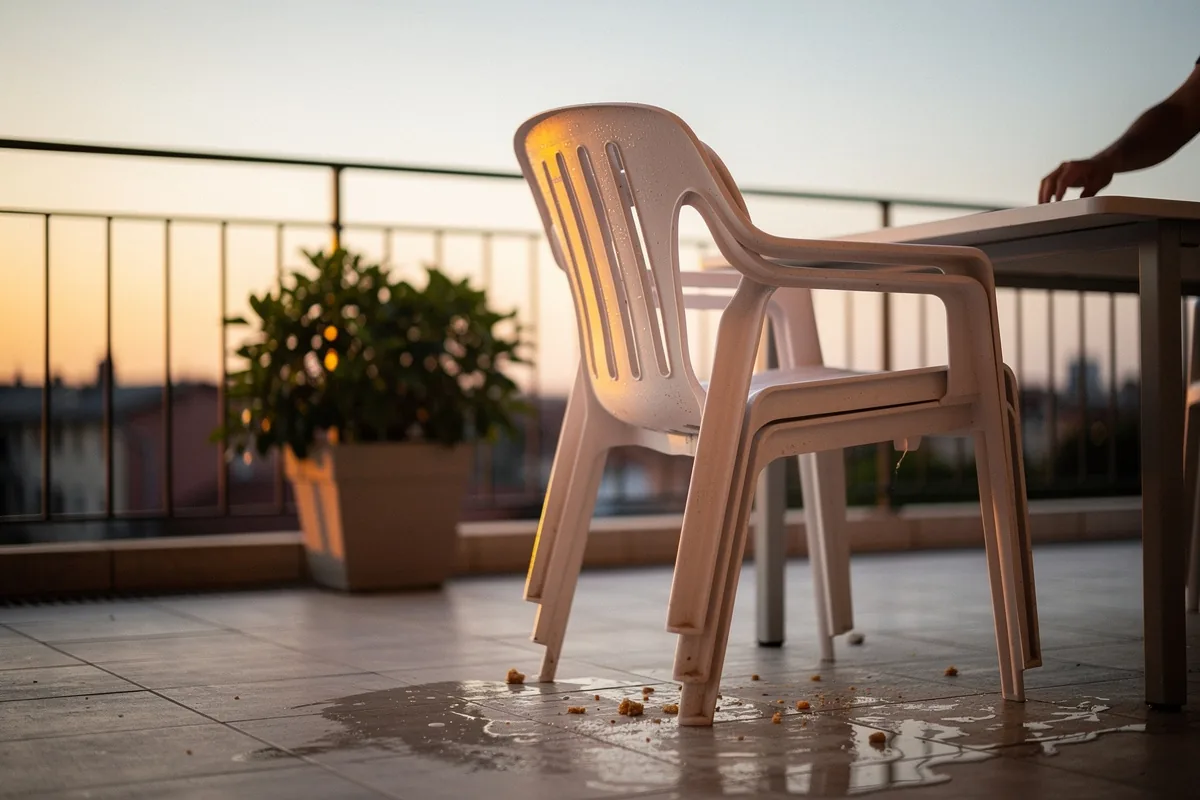 A cosa servono le fessure nelle sedie di plastica