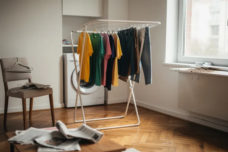 Addio a usare lo stendino come hai sempre fatto: i panni si asciugano in un attimo