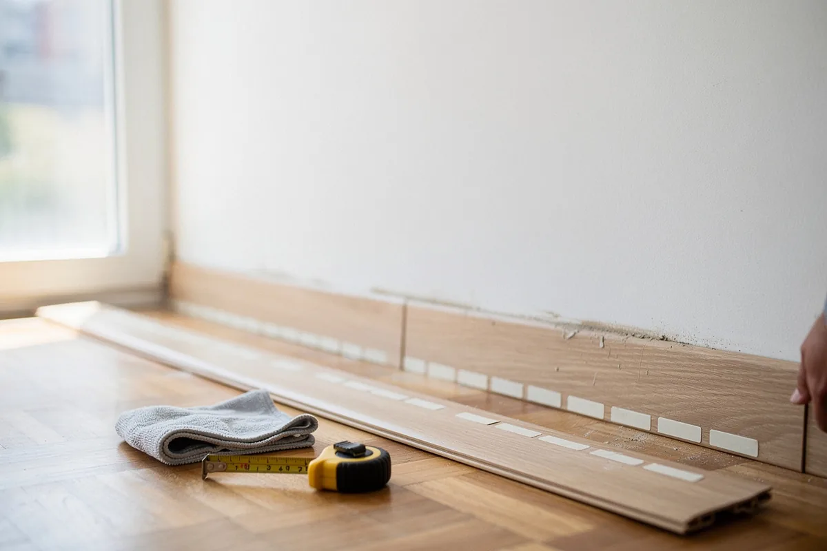 Addio trapano: la tecnica moderna per fissare le plintine a qualsiasi muro senza fare buchi