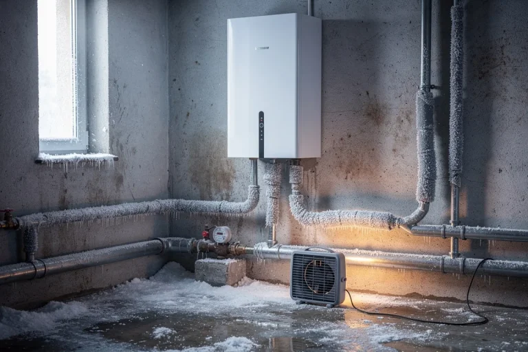 Con la pompa di calore i tubi dell’acqua possono gelare più in fretta: cosa sta succedendo