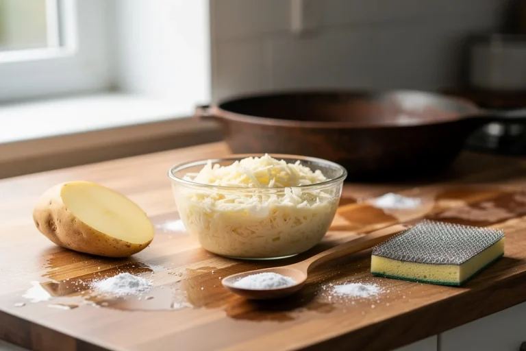 Frullare bucce di patata con bicarbonato: a cosa serve e perché lo consigliano