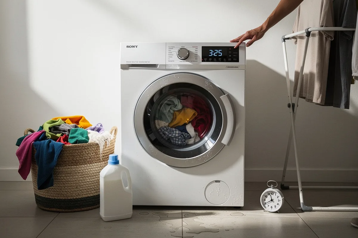 La tua lavatrice non è rotta: è normale che ci metta una vita a fare il bucato e che il display sbagli quasi sempre i tempi