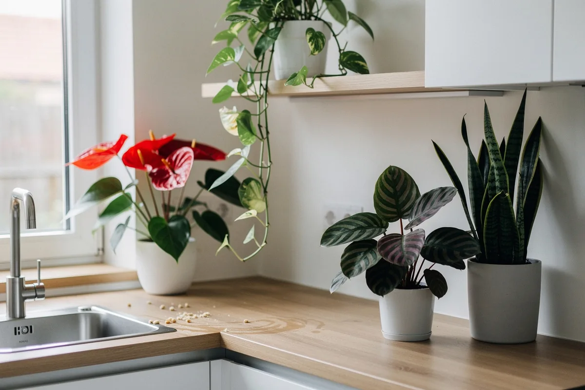 Le migliori piante per dare un tocco sofisticato alla cucina: facili da curare e piene di colore