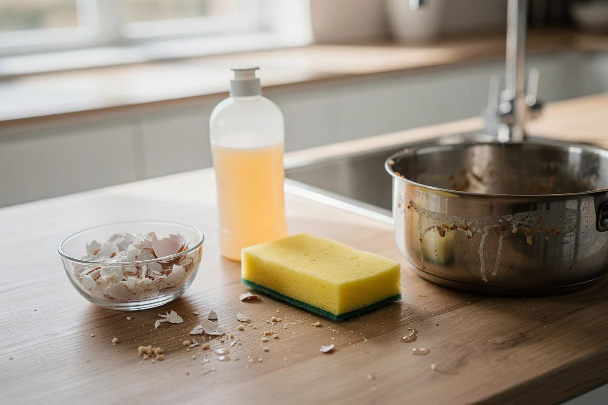 Mescolare detersivo e gusci d’uovo: perché lo consigliano e a cosa serve