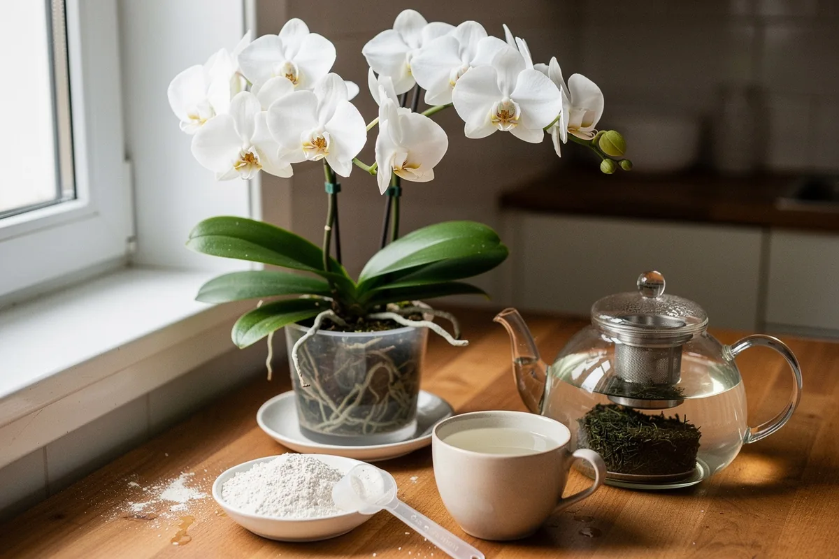 Orchidee coperte di fiori se le innaffi una volta al mese con un ingrediente di cucina