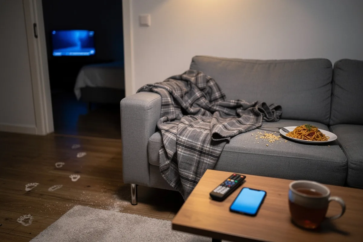 Perché dormi peggio dopo una “serata tranquilla” sul divano