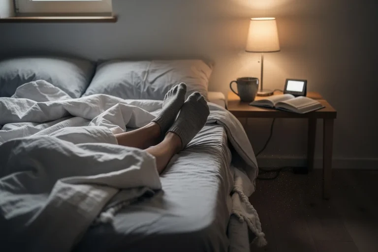 Perché dormire con i calzini può aiutare a regolare la temperatura corporea e a cadere più rapidamente in sonno profondo