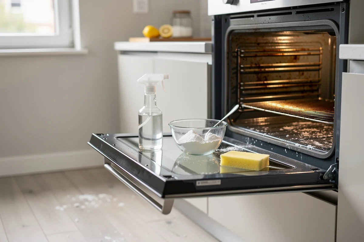 Pulire il forno: con un pezzetto di bicarbonato torna splendente e profumato