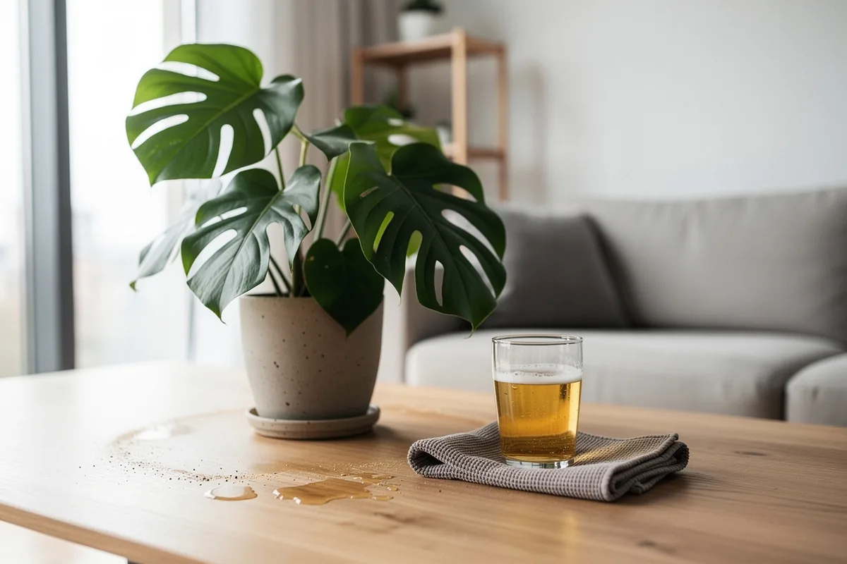 Pulire le foglie delle piante con la birra: perché lo consigliano e a cosa serve