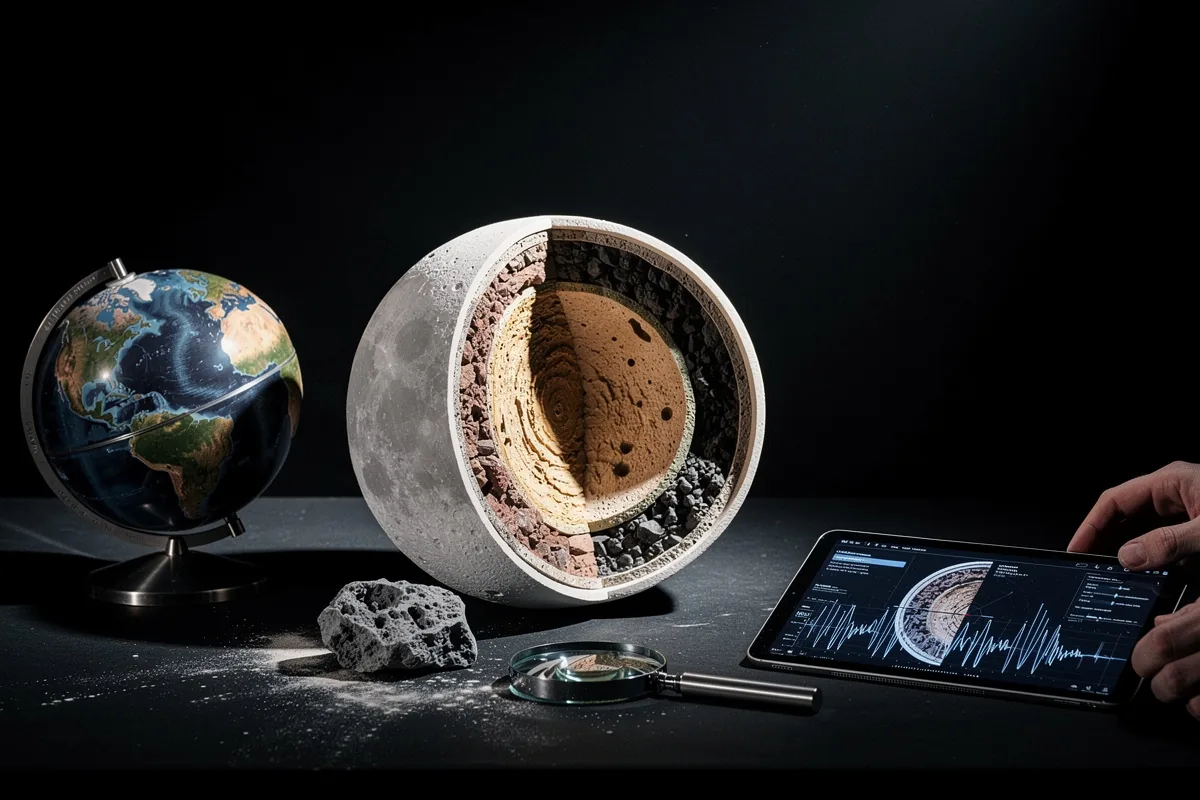 Scoperta cosmica del secolo: cosa c’è all’interno della Luna e come cambia la storia del sistema solare