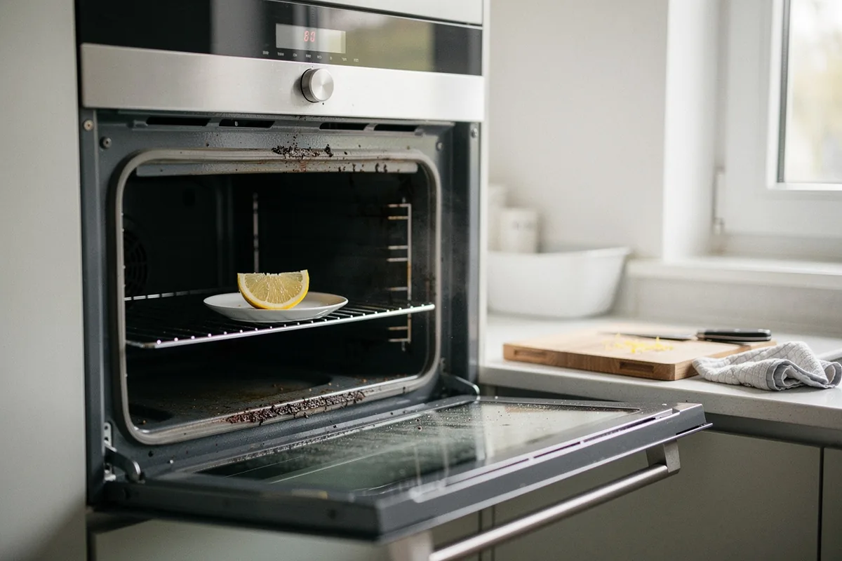 Una fetta di limone nel forno freddo: perché sempre più persone lo fanno e quando funziona davvero